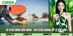 Cá Cược Bóng Bàn CM88 – Kèo Cược Nhanh, Tỷ Lệ Thu Hút