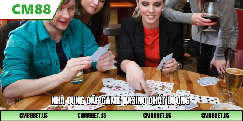 Nhà cung cấp top 5 game casino chất lượng