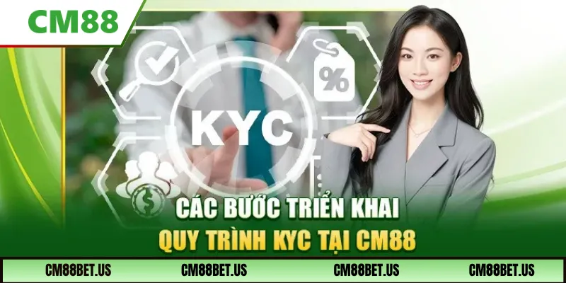 Các bước triển khai quy trình KYC tại CM88